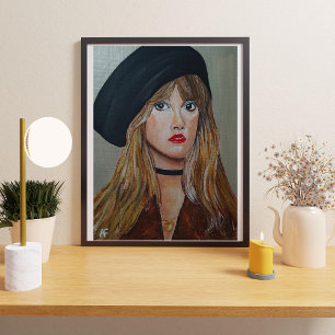 Impressão Em Tela A pintura da bruxa branca por Alfred Fox