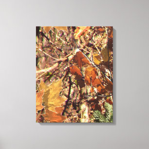 Impressão Em Tela A pintura da camuflagem do Camo do caçador