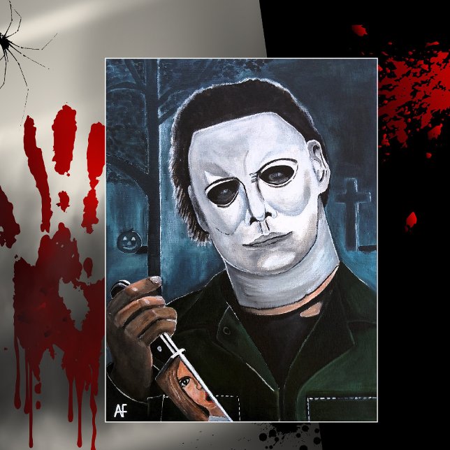 Impressão Em Tela A pintura em forma de Alfred Fox (Criador carregado)