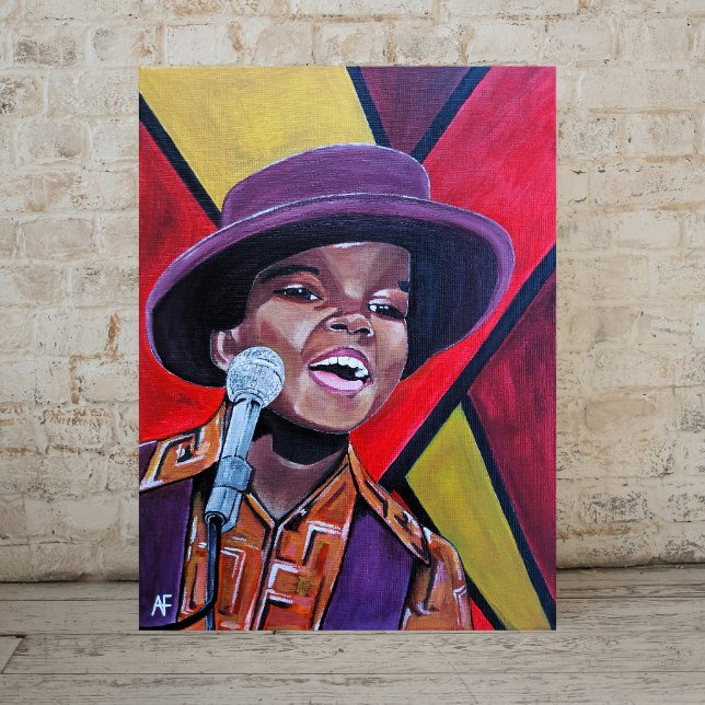 Impressão Em Tela A pintura infantil prodígio de Alfred Fox (Criador carregado)