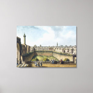 Impressão Em Tela A piscina de Bethesda, Jerusalem, bar. por William