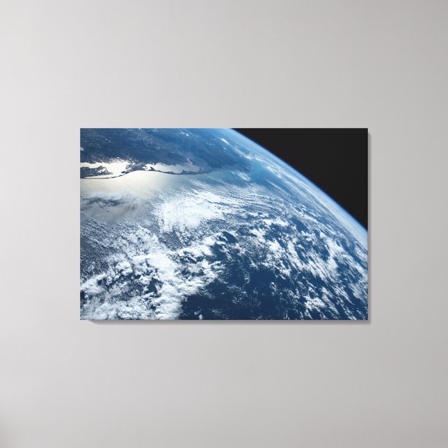 Impressão Em Tela A Ponta Do Sul Do Brasil Bordo Do Uruguai. (Frente)