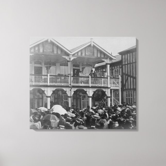 Impressão Em Tela A primeira pista do Parque Phoenix, 1903 (Frente)