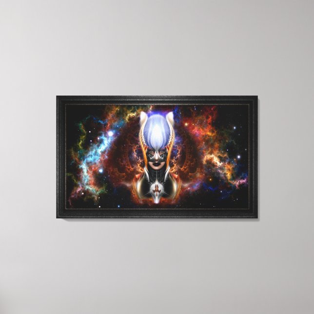 Impressão Em Tela A Princesa Arzookiana Dos Quatro Nebulosos (Frente)