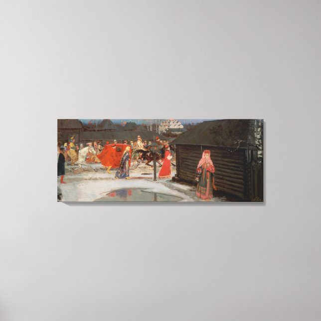 Impressão Em Tela A procissão de casamento (Frente)