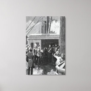 Impressão Em Tela A rainha que investe Abdul Aziz