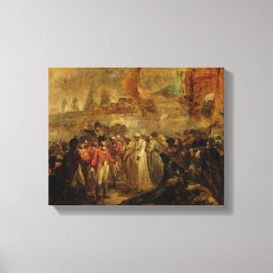 Impressão Em Tela A rendição dos dois filhos de Tipu Sahib (1749-