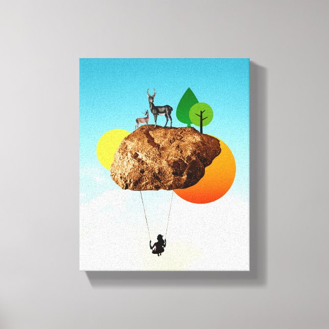 Impressão Em Tela A rocha da nossa existência (Frente)