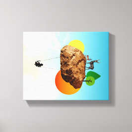 Impressão Em Tela A rocha da nossa existência