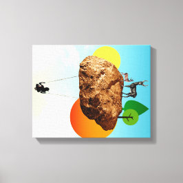 Impressão Em Tela A rocha da nossa existência