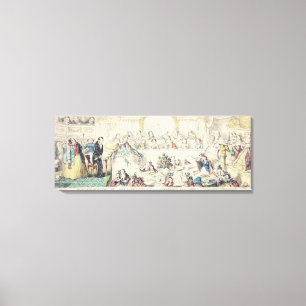 Impressão Em Tela A ruptura de promessa - a mão dos desenhos