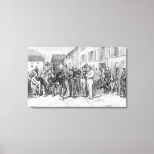 Impressão Em Tela A sala de clube de Zermatt em 1864, "da subida