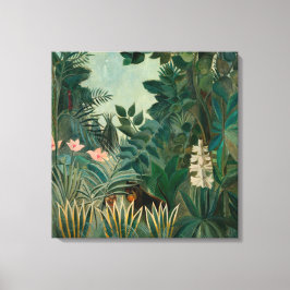 Impressão Em Tela A selva equatorial | Henri Rousseau