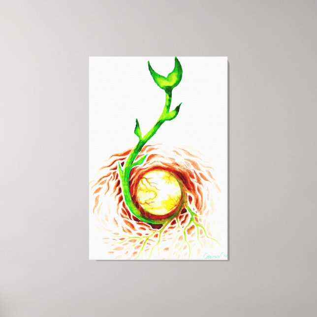 Impressão Em Tela A semente da poster (Frente)