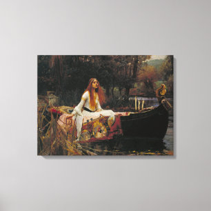 Impressão Em Tela A Senhora de Shalott, John William Waterhouse