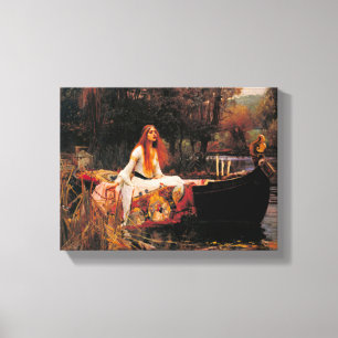 Impressão Em Tela A Senhora de Shalott - John William Waterhouse Art