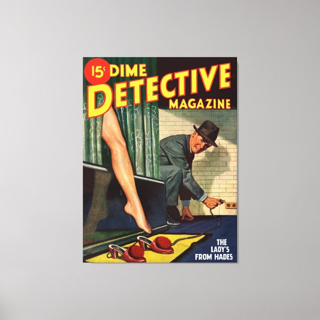 Impressão Em Tela A senhora é de Hades (Frente)