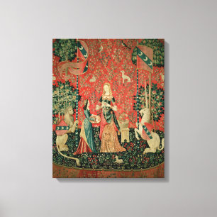 Impressão Em Tela A senhora e o unicórnio: 'Smell