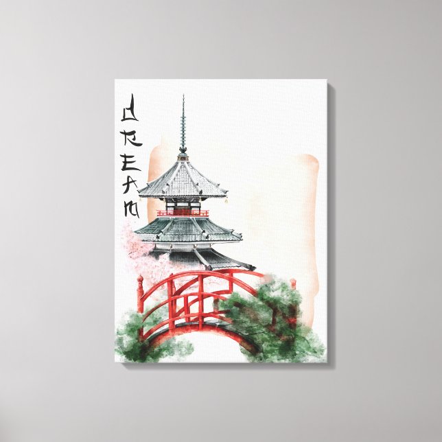 Impressão Em Tela A Série Okinawa Design 10   (Frente)