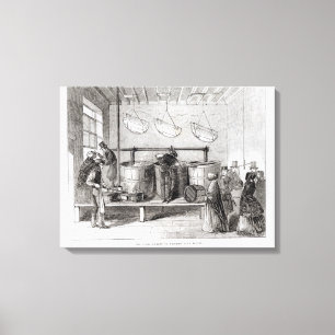 Impressão Em Tela A sociedade da cortiça da casa da sopa dos amigos