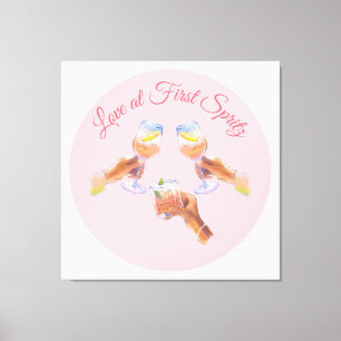 Impressão Em Tela A Spritz Squad   Tema de festa de despedida de sol