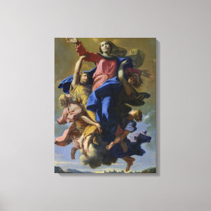 Impressão Em Tela A suposição do Virgin, 1649-50