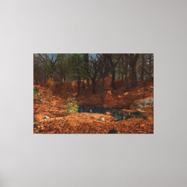 Impressão Em Tela A Tarde do Ano Impressão de Tela (Frente)