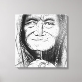 Impressão Em Tela A tela Cailleach é impressa