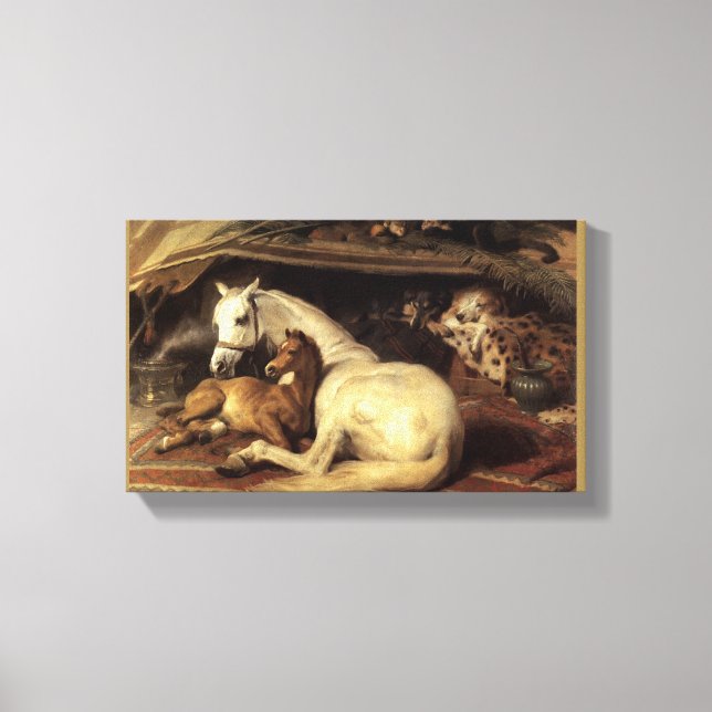 Impressão Em Tela A tenda árabe (Frente)