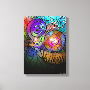 Impressão Em Tela A terra viva (canvas)