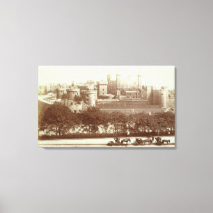 Impressão Em Tela A torre de Londres (foto do sepia)