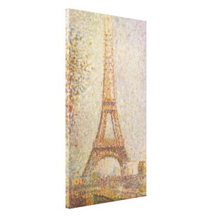 Impressão Em Tela A torre Eiffel por Georges Seurat