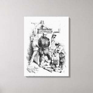 Impressão Em Tela A Tripla Aliança, de Bismarck