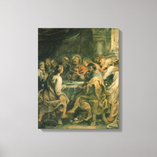 Impressão Em Tela A última ceia, c.1630-31