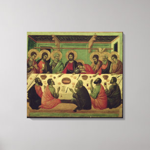Impressão Em Tela A última ceia, do Altarpiece da paixão