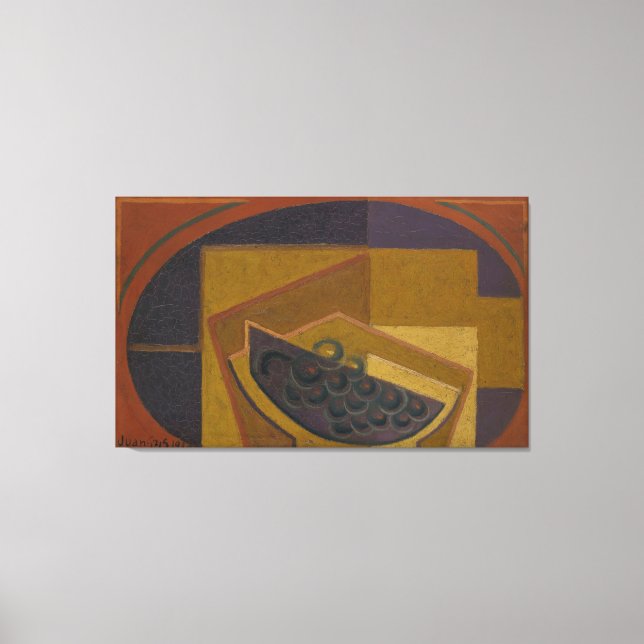 Impressão Em Tela A Uva Preta (Frente)