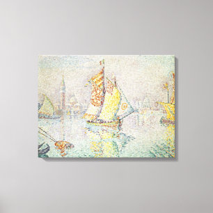 Impressão Em Tela A Vela amarela, Veneza, 1904