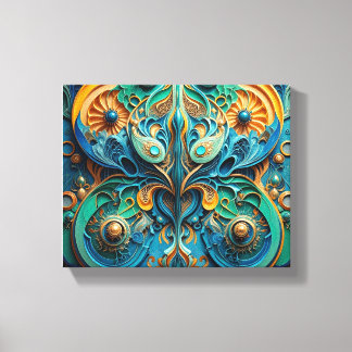 Impressão Em Tela A vida imita a arte