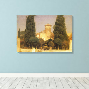 Impressão Em Tela A Villa Malta, Roma por Lord Frederic Leighton