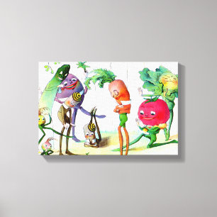 Impressão Em Tela A vingança 2 dos Vege-Homens