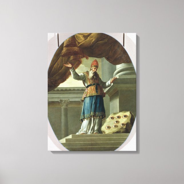 Impressão Em Tela A visão de Zechariah (Frente)