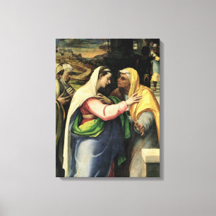 Impressão Em Tela A visitação, 1519