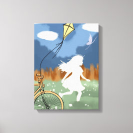 Impressão Em Tela A Wing Ahead I – Childhood Freedom & Play