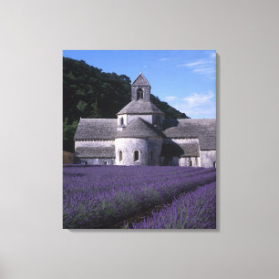 Impressão Em Tela Abadia de Senanque, Gordes, Vaucluse, Provença, 2
