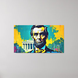 IMPRESSÃO EM TELA ABE LINCOLN 4