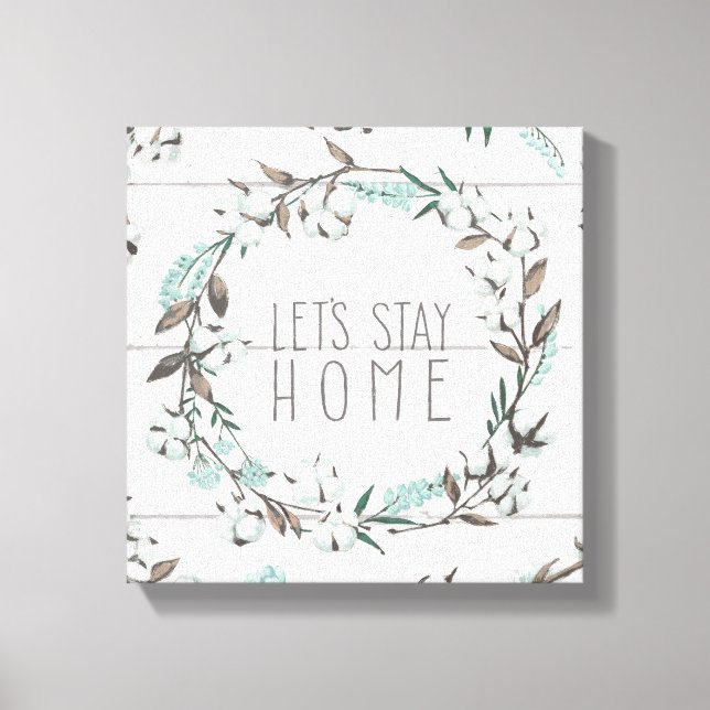 Impressão Em Tela Abençoada VII | Vamos Residente (Frente)