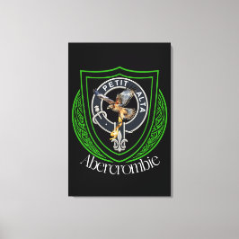 Impressão Em Tela Abercrombie Scottish Clan Crest