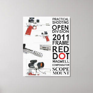 Impressão Em Tela Abra a arma