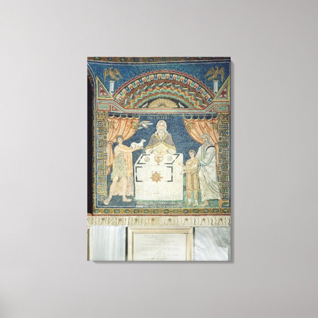 Impressão Em Tela Abraão, Isaac e Melchisedech (Frente)