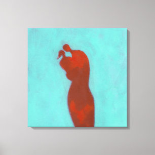 Impressão Em Tela Abraço do casal